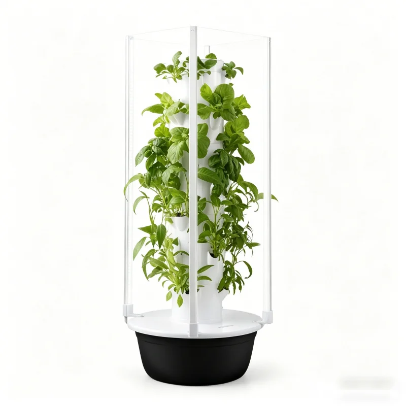 Smart Garden Herb - 5-stöckiger Spacetree Hydroponik-Turm für den Innenbereich,