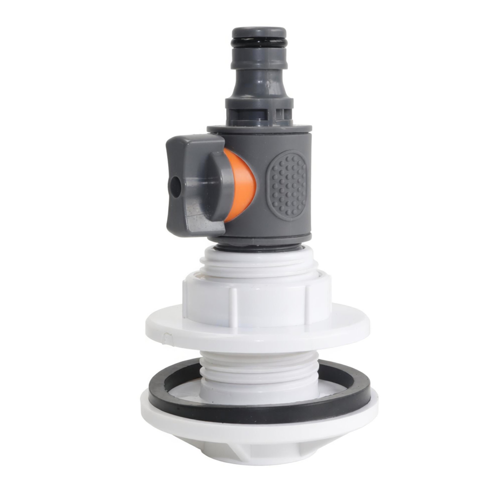 Smart Garden Hose Timer - 2-teiliges 3/4-Zoll-Set, 1-teiliger IBC-Wassertankadapter + 1-teiliges