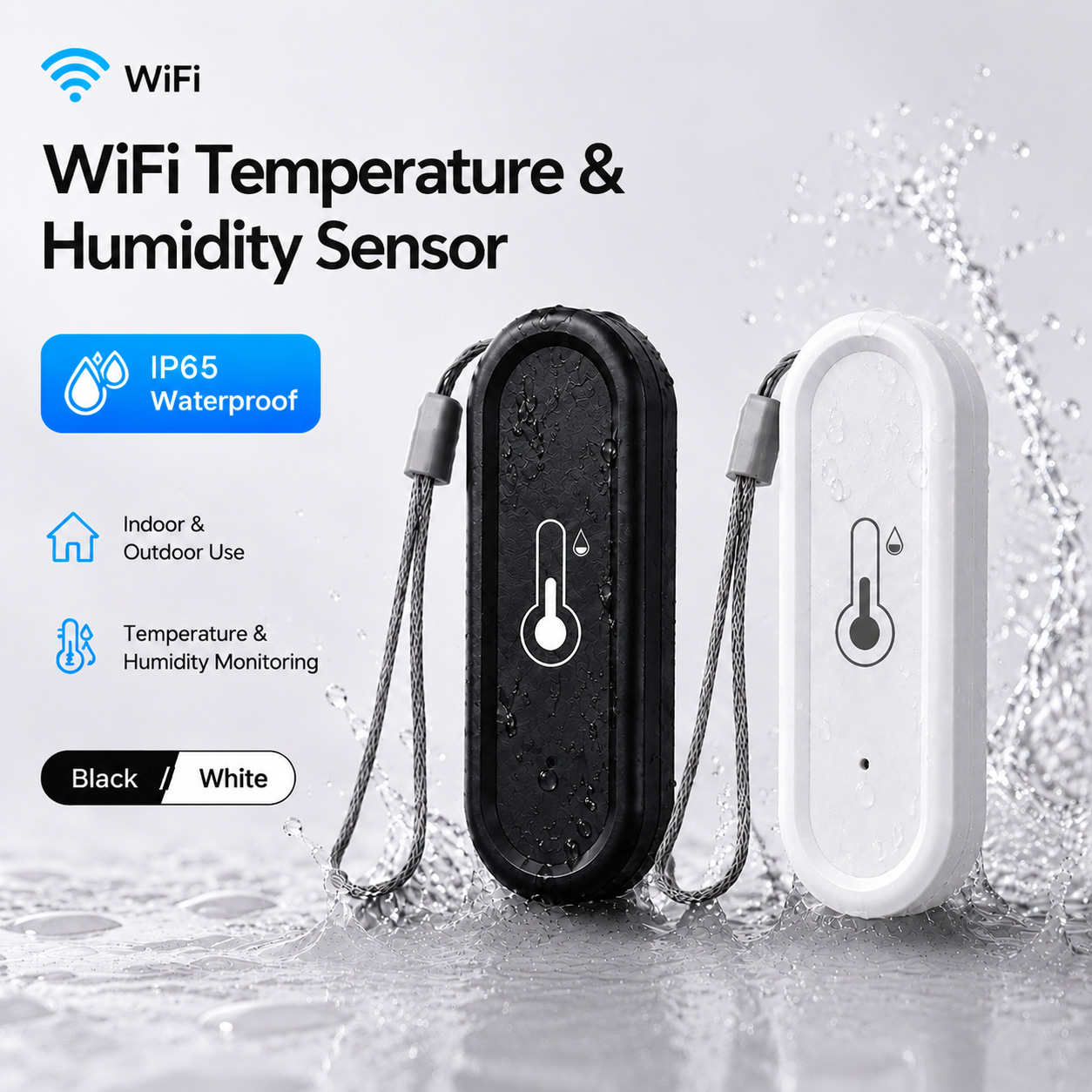 Smart Garden Arduino - Tuya WiFi IP65 Wasserdichter Temperatur- und