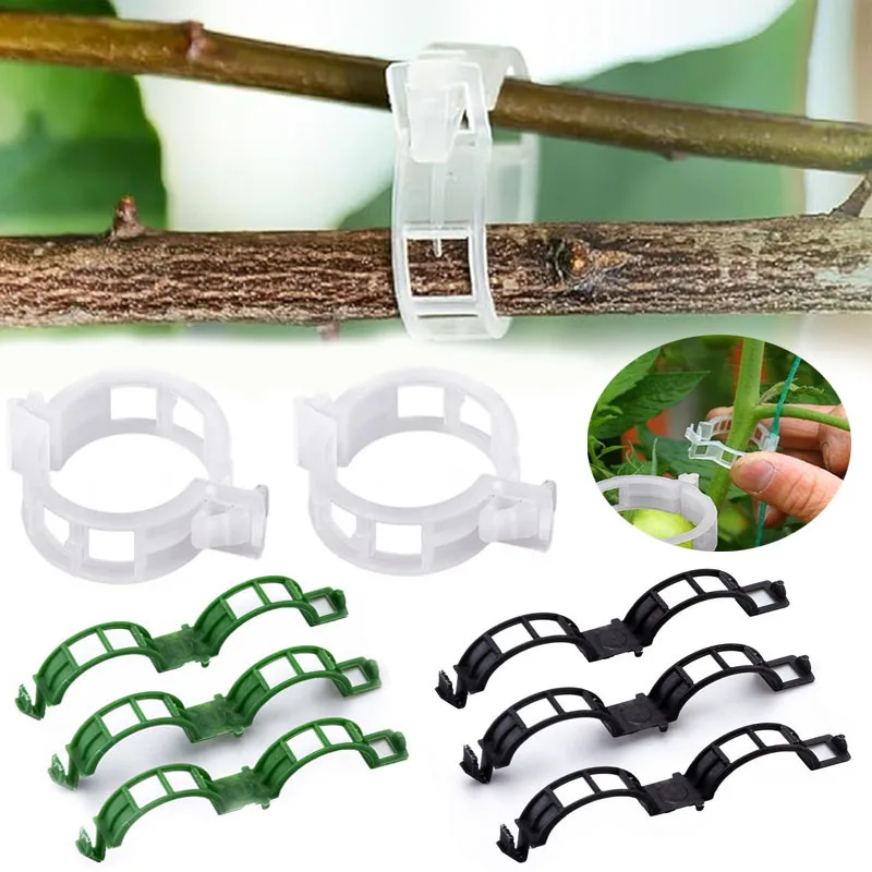 Smart Garden Hub - 100PCS Anlage Befestigungs Clips Wiederverwendbare Anlage