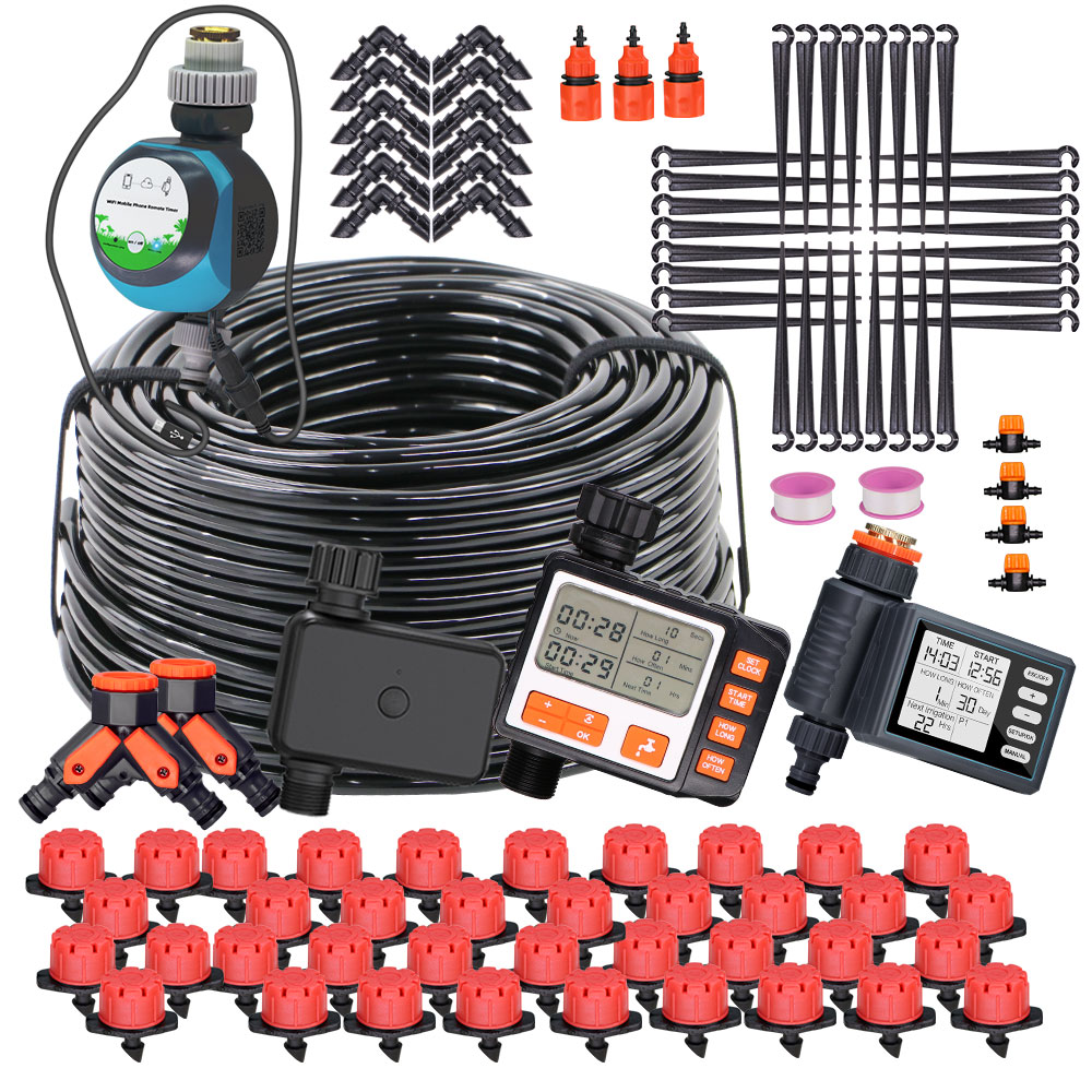 Smart Garden Project - 50-5m 1/4 ''Schlauch verstellbare Tropfer automatisches