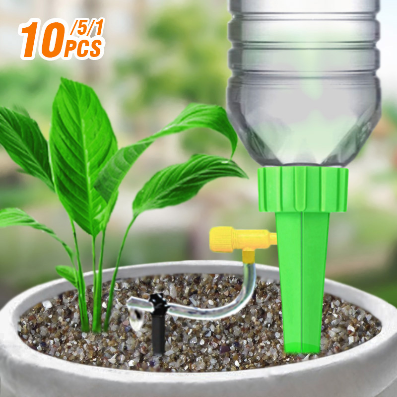 Smart Garden Project - Tropfbewässerungsset für Töpfe, automatisches Bewässerungssystem für