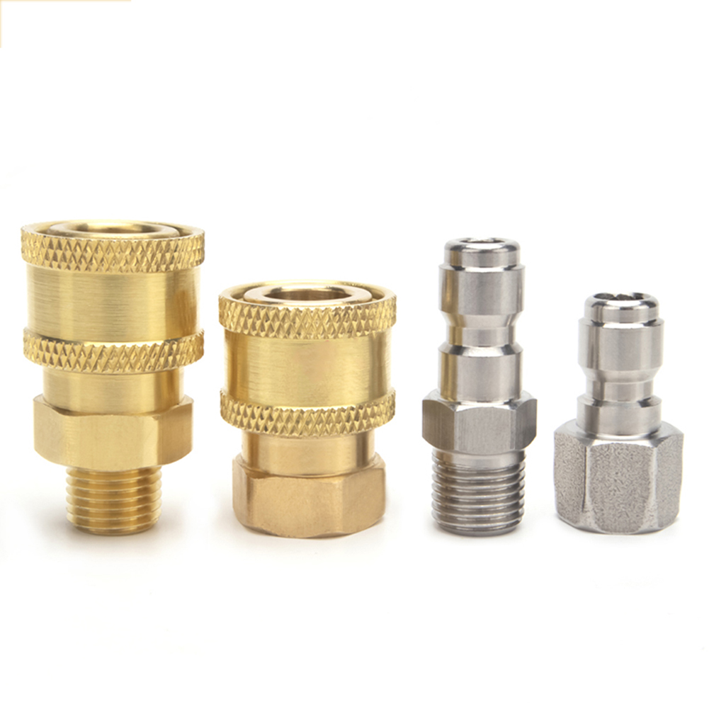 Smart Garden Hub - Hochdruckreiniger-Anschluss, Kupplung, Schnellverschluss-Adapter, 1/4 Zoll männlicher