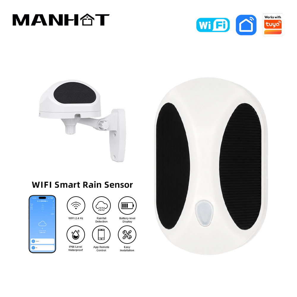 Smart Garden Arduino - MANHOT WiFi Smart Regensensor IP65 Wasserdichter