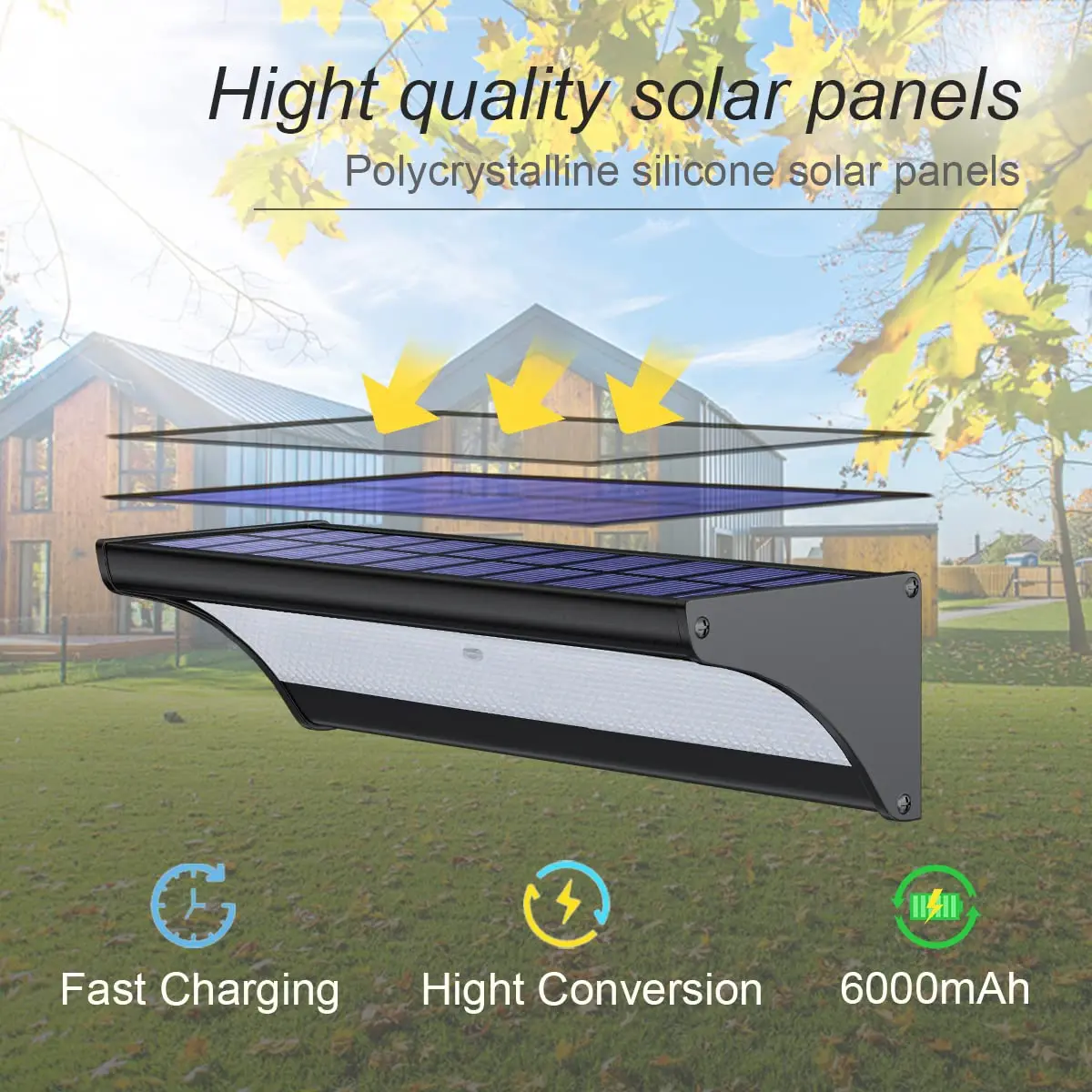 60/48Led Outdoor Solar Wandleu – Smart Garden Solar Lights Bewertung und Preis