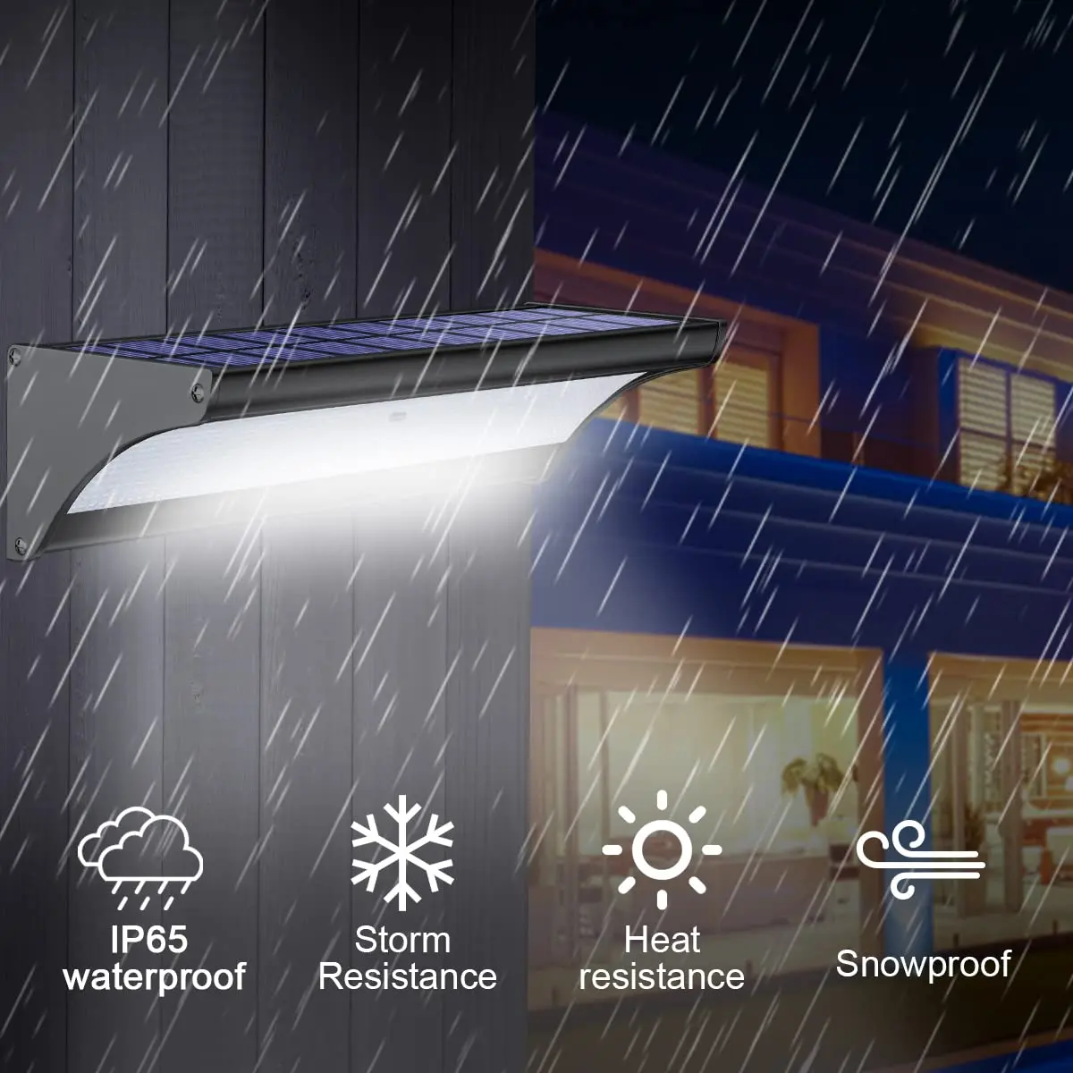 60/48Led Outdoor Solar Wandleu – Smart Garden Solar Lights Bewertung und Preis