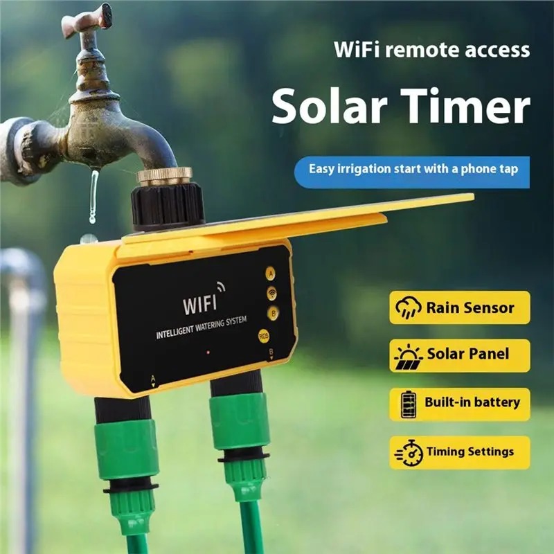 1/2 Ausgänge WLAN Solar-Bewäss – Smart Garden Tools Bewertung und Preis