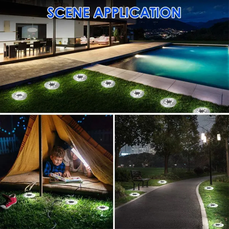 Solar-Bodeneinbauleuchten, 8/2 – Smart Garden Solar Lights Bewertung und Preis