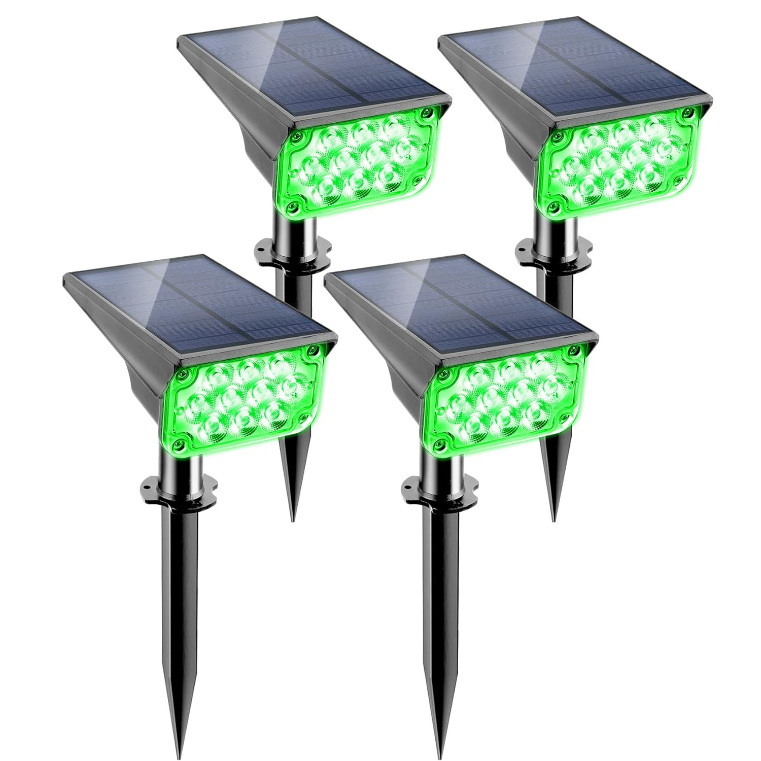 4 stücke Solar Scheinwerfer Ou – Smart Garden Solar Lights Bewertung und Preis