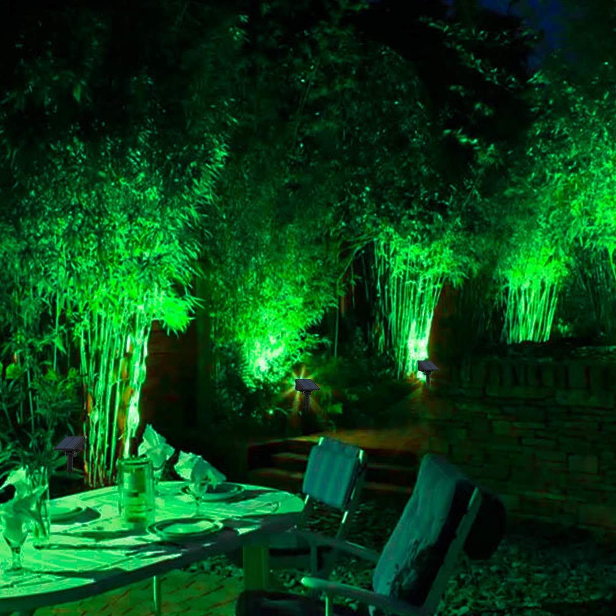 4 stücke Solar Scheinwerfer Ou – Smart Garden Solar Lights Bewertung und Preis