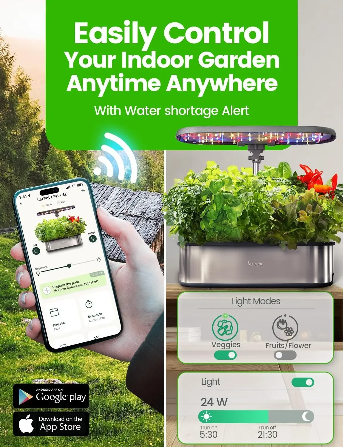 LETPOT LPH-SE Hydroponisches A – Smart Garden Herb Bewertung und Preis