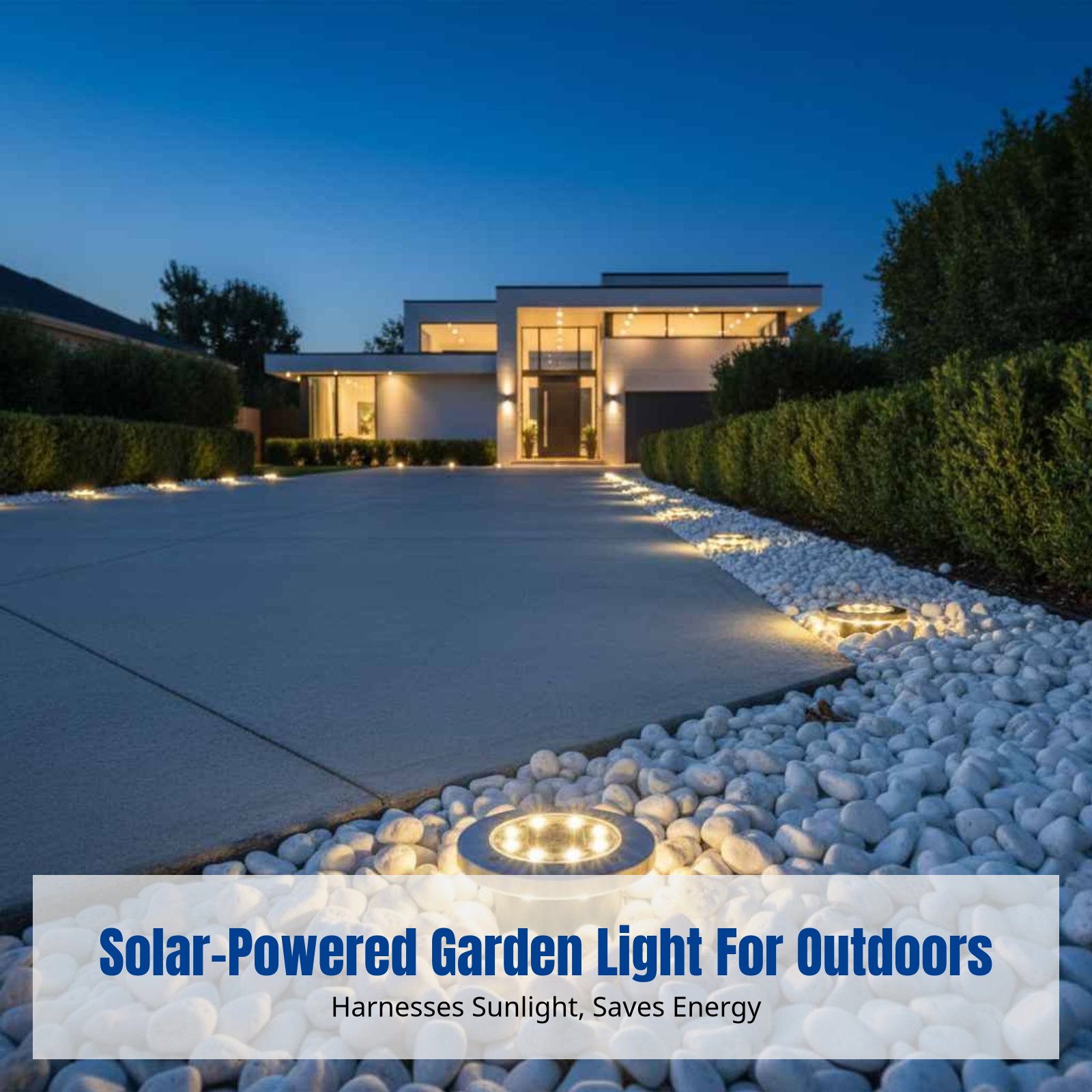 Solar-Bodenleuchte, LED-Rasenl – Smart Garden Solar Lights Bewertung und Preis