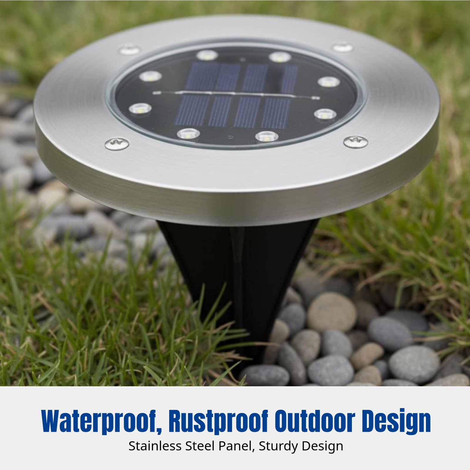 Solar-Bodenleuchte, LED-Rasenl – Smart Garden Solar Lights Bewertung und Preis