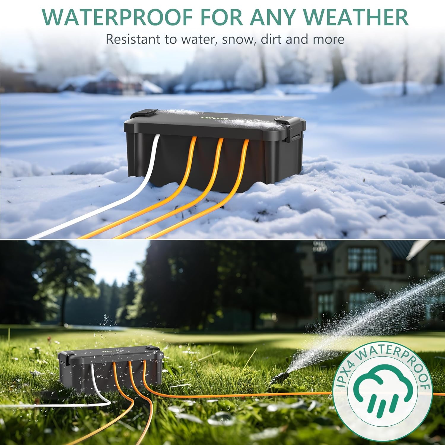 Diivoo wasserdichte Steckdosen – Smart Garden Hub Bewertung und Preis