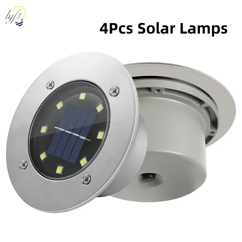 4 Stücke LED Solar Garten Lich – Smart Garden Solar Lights Bewertung und Preis