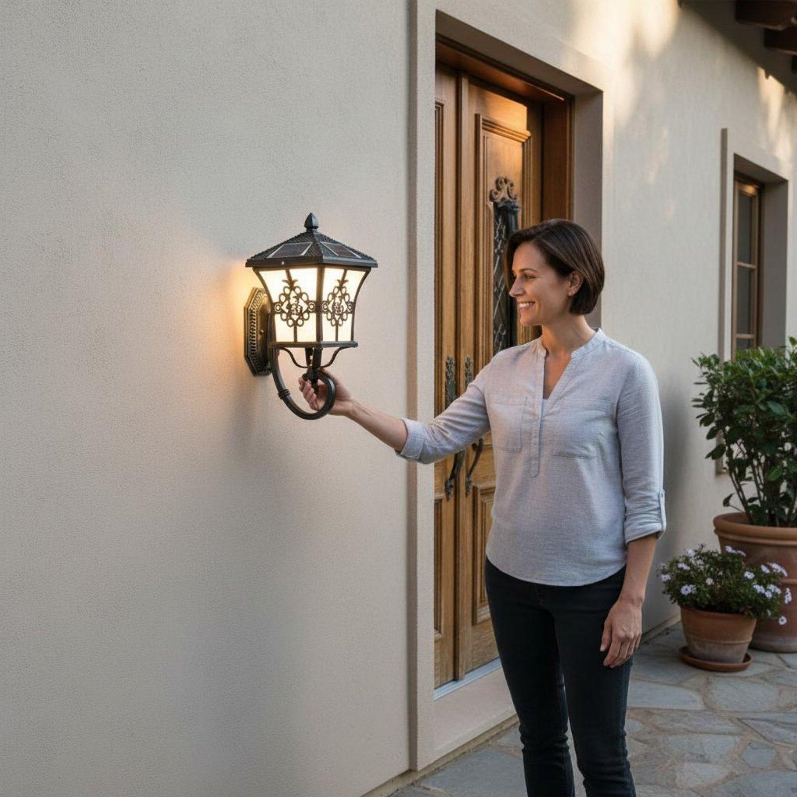 Intelligente Solar-Wandleuchte – Smart Garden Lanterns Bewertung und Preis