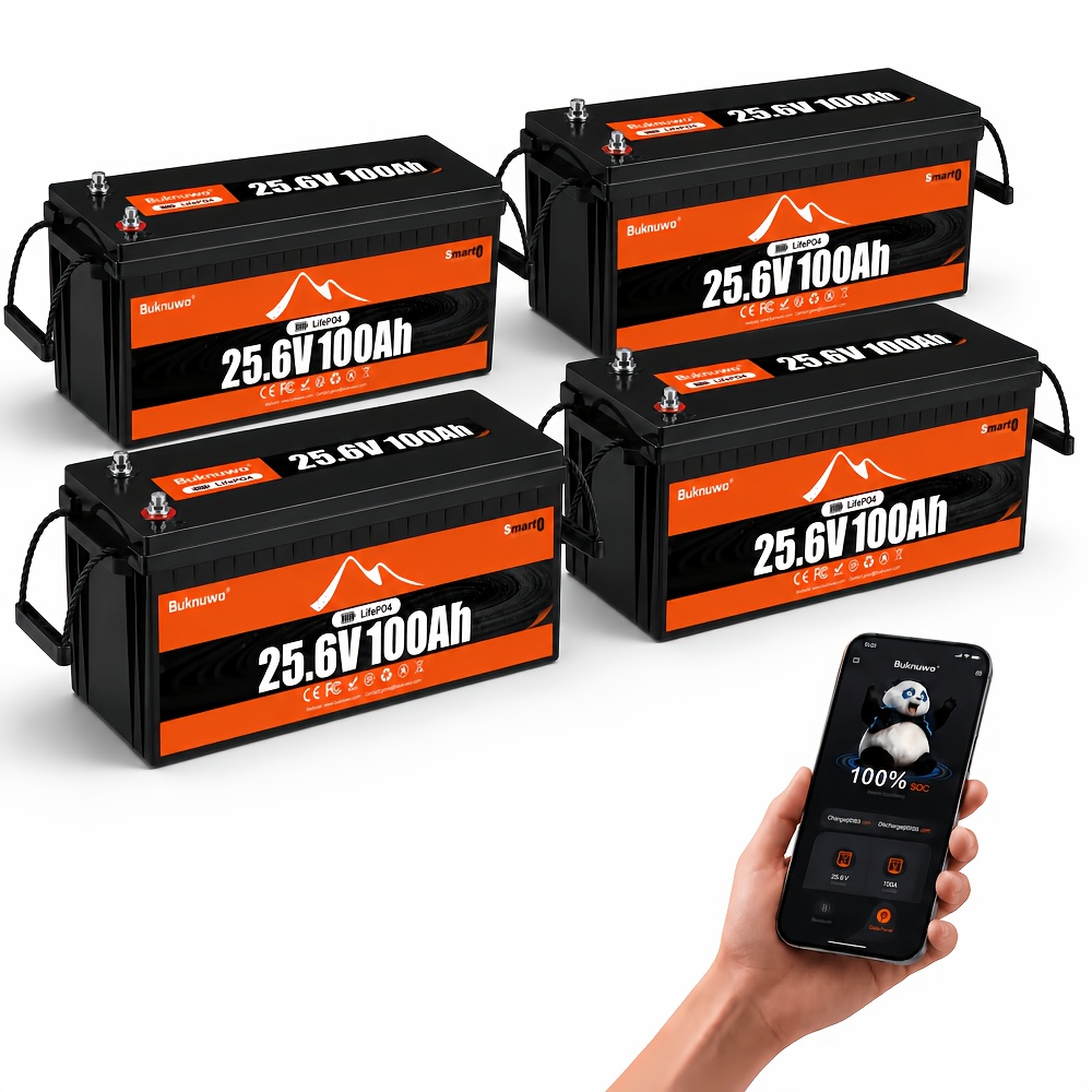 Buknuwo 4er-Pack 25,6V 100Ah L – Smart Garden Arduino Bewertung und Preis